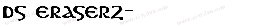 DS Eraser2字体转换